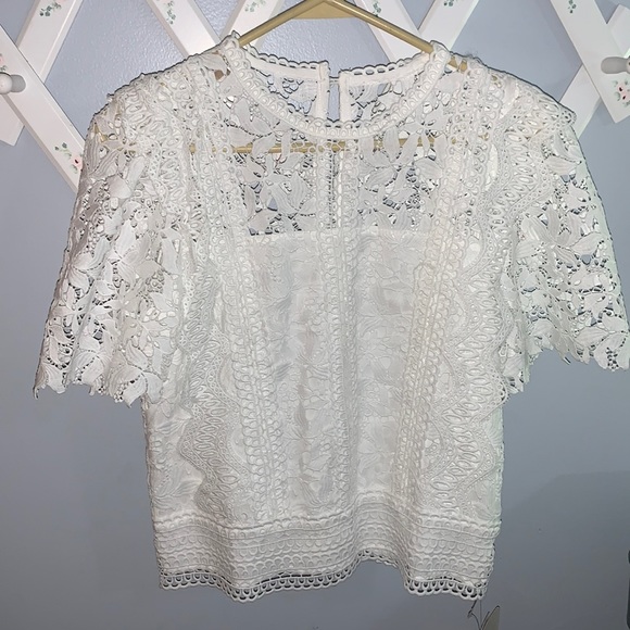Chicwish Tops - ChicWish Lace top